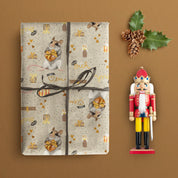Geschenkpapier Maus – handgemaltes Set für besondere Geschenke
