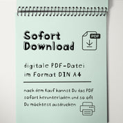 Familienplaner PDF Download – sofort verfügbar als digitale Datei, DIN A4, beliebig oft druckbar