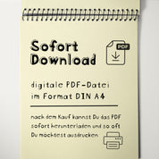 Familienplaner PDF Download – sofort verfügbar als digitale Datei, DIN A4, beliebig oft druckbar