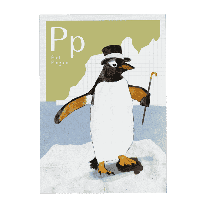 Will & Ruby - ABC Karte - P wie Piet Pinguin